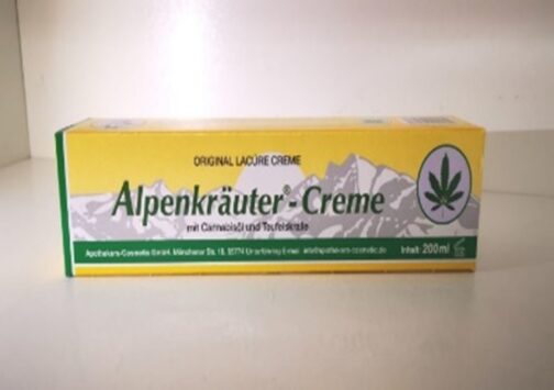 Alpenkruiden Hennepolie Crème